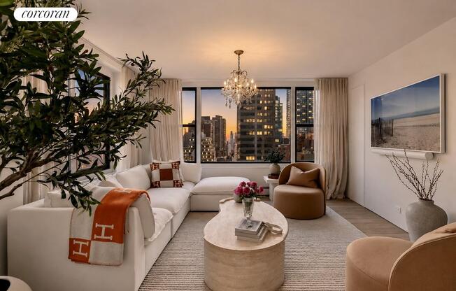 1 bed, 2 baths, 1,208 sqft, $13,500, Unit 22H
