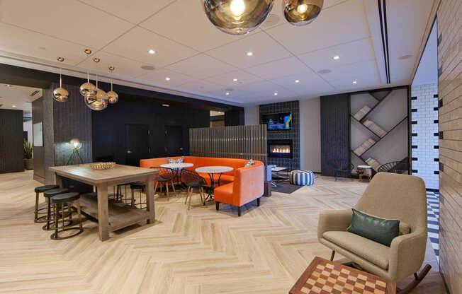 Renovated Resident Lounge
