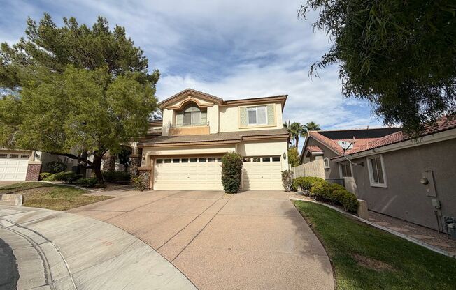 Summerlin  Home in Country Rose Estates!