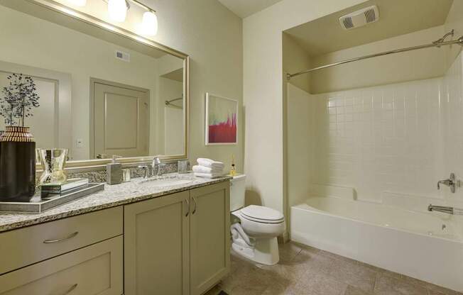 bathroom at Seta Apartments