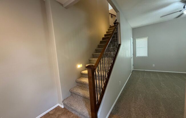 Community pool and a low maintenance yard