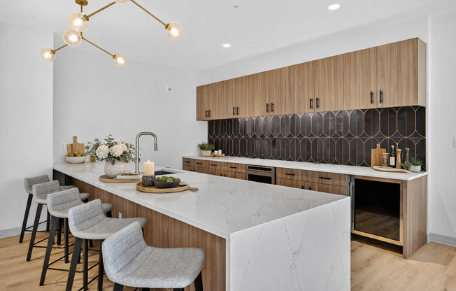 8two8 Resident Lounge Kitchenette