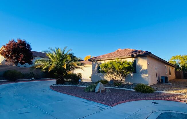 Southwest Nevada Trails Community Single Story with a large backyard!