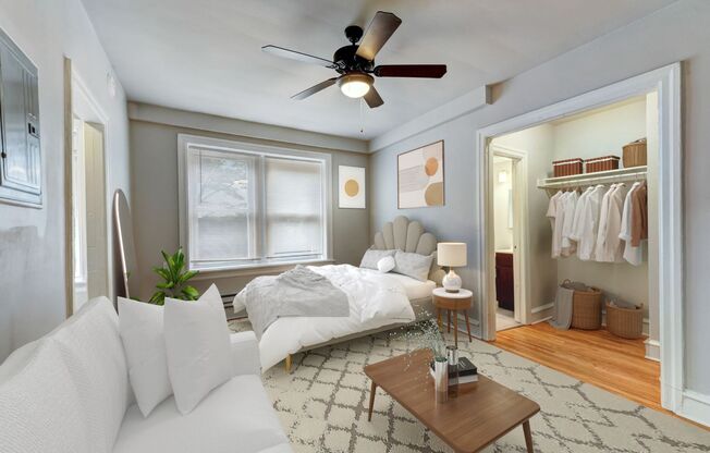 Studio, 1 bath, $995, Unit B406