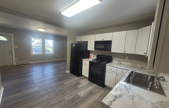 Recently Renovated 2 Bedroom, 1 Bathroom Home with Garage