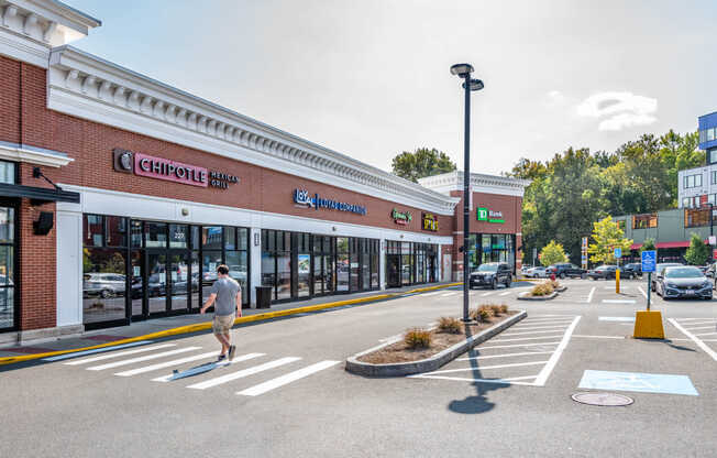 Visit the Alewife Brook Parkway Shopping Center.