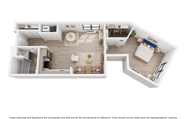 1 bed, 1 bath, 786 sqft, $2,525, Unit 343A