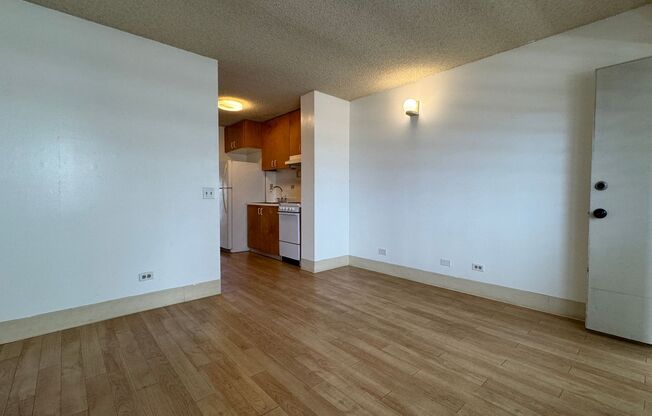 One bed, one bath, one assigned parking at Westview Plaza