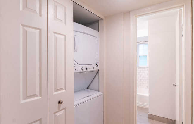 In-home Washer and Dryer