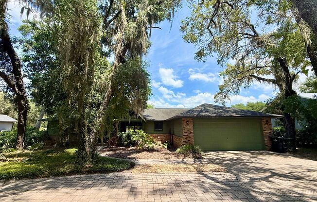 BEAUTIFUL 4/2 POOL HOME ON LAKE IN APOPKA - IN BENT OAK ON HUGE LOT!