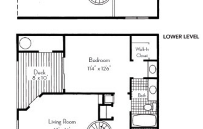 1 bed, 1 bath, 963 sqft, $1,507