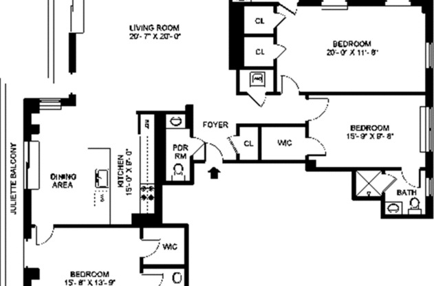 3 beds, 3.5 baths, $23,995, Unit 20A