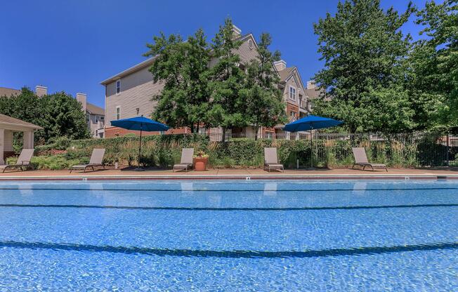 Pool at The Ridgeleigh at Van Dorn in Alexandria, VA