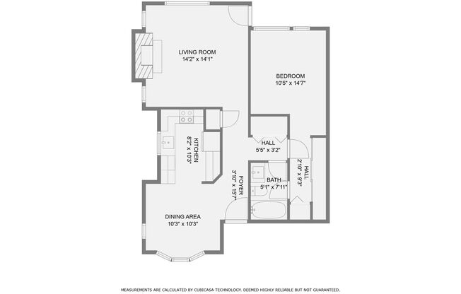 1 bed, 1 bath, 800 sqft, $2,095, Unit Unit B101