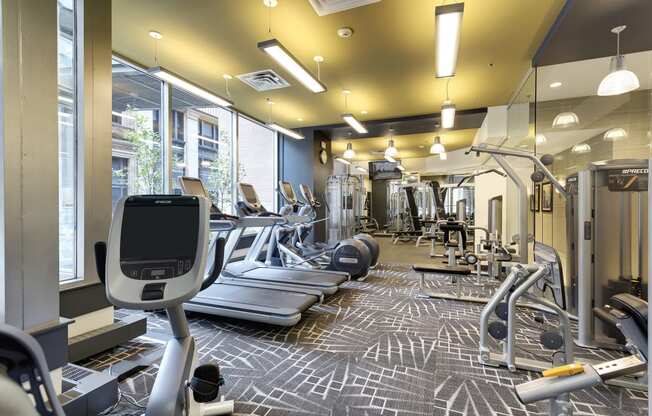 Galtier Towers Apartments in Lowertown, St. Paul, MN State of the Art Fitness Center