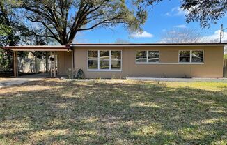 Updated concrete block3 bedroom 1 bath home