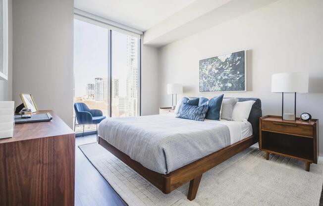 Your dream bedroom starts here. cozy, sleek, and all yours at Modera Parkside.