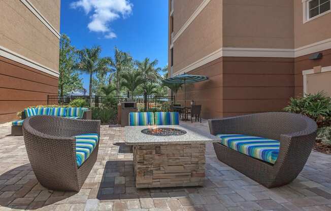 Firepit at Riversong Apartments in Bradenton, FL
