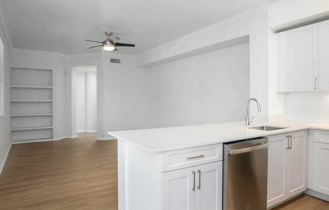 Living Room with Hard Surface Flooring