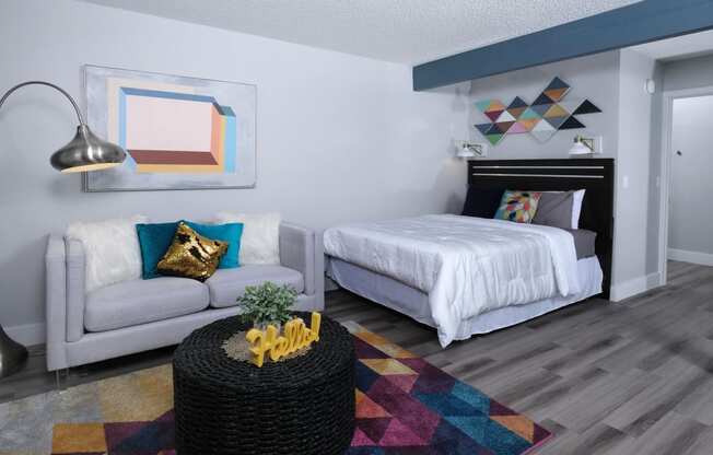 Fusion Apartments - Living Room