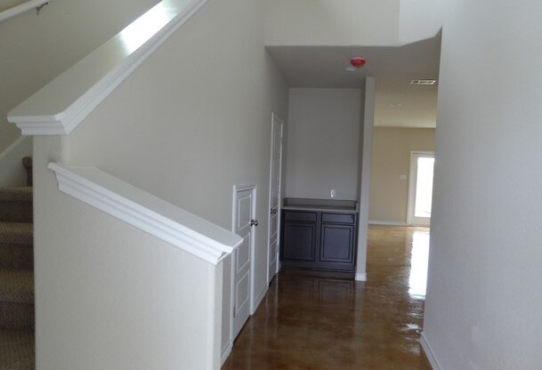 This beautiful home sits on a corner lot