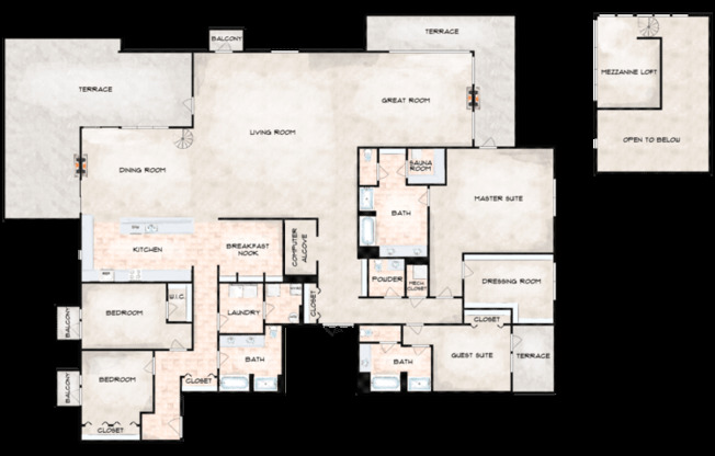 4 beds, 3.5 baths, 4,164 sqft, $5,475