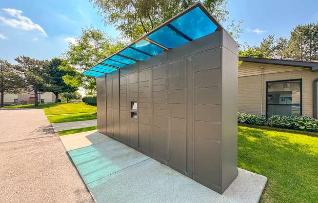 24/7 secured Package Lockers at Woodland Villa Apartments in Westland, MI.