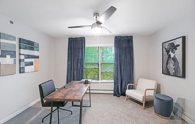 Study Table at Rivers Edge Apartments, Waukesha, WI