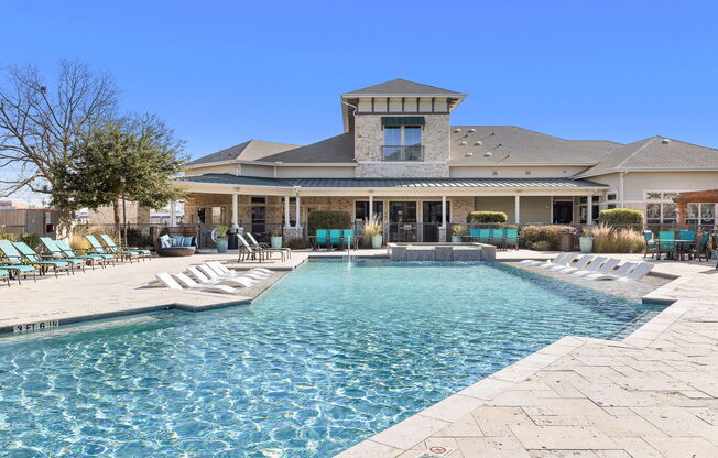 Sparkling Pool at North Creek, Texas