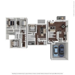 4 beds, 3.5 baths, 2,083 sqft, $2,952