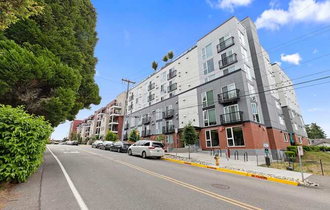 View of Property from across the street at Arabella Apartment Homes, Washington, 98155