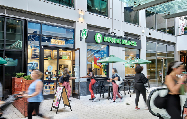 Enjoy Local Brands Like South Block- Half a Mile Away at Ballston Quarter