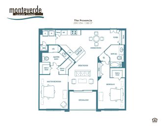 2 beds, 2 baths, 1,188 sqft, $2,241