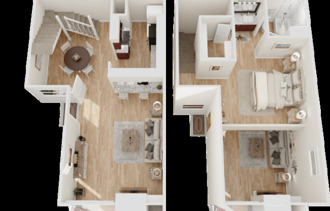 1 bed, 1 bath, 752 sqft, $1,305