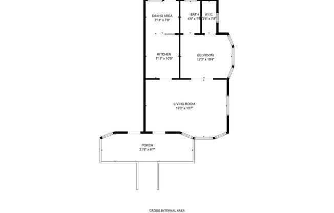 1 bed, 1 bath, 600 sqft, $1,645, Unit 708 Nob Hill