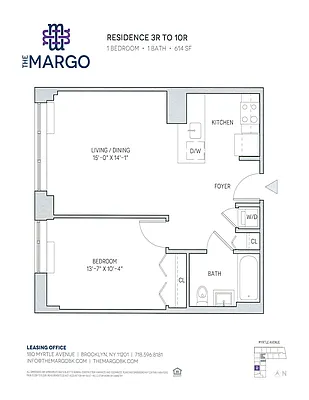 Studio, 1 bath, $4,212, Unit 6R