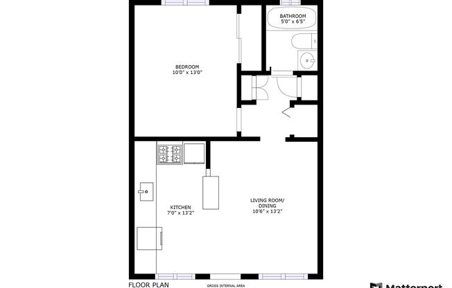 1 bed, 1 bath, 525 sqft, $1,345, Unit 30