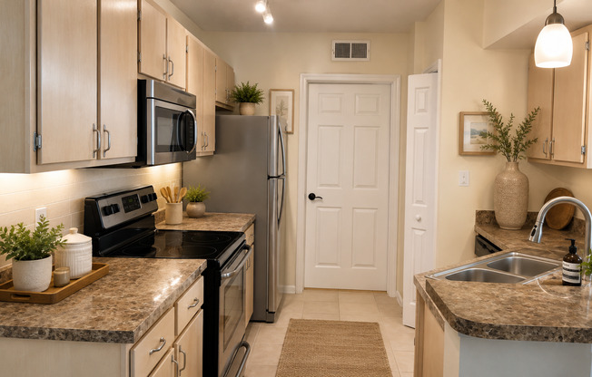 Gorgeous Wood Floors 1/1 condo for RENT @The Crest close to UCF