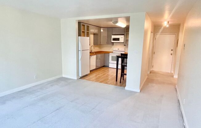 Light Filled, Pristine 1br/1Ba Condo w/Parking, Laundry, Shared Garden. PROGRESSIVE