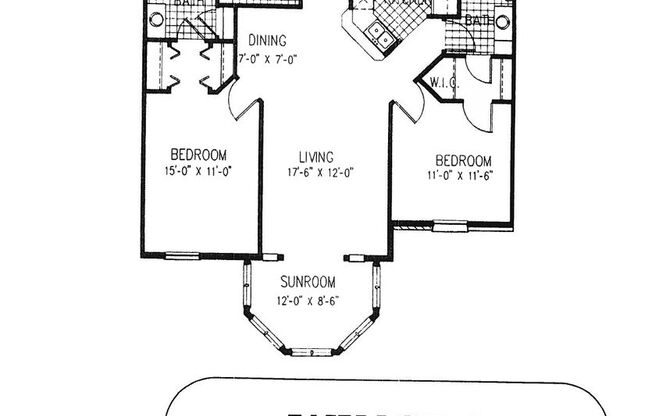 2 beds, 2 baths, 1,171 sqft, $1,675, Unit 113