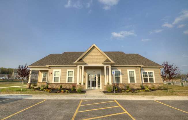 Leasing Office at Townhomes at Pleasant Meadows, Lancaster, NY