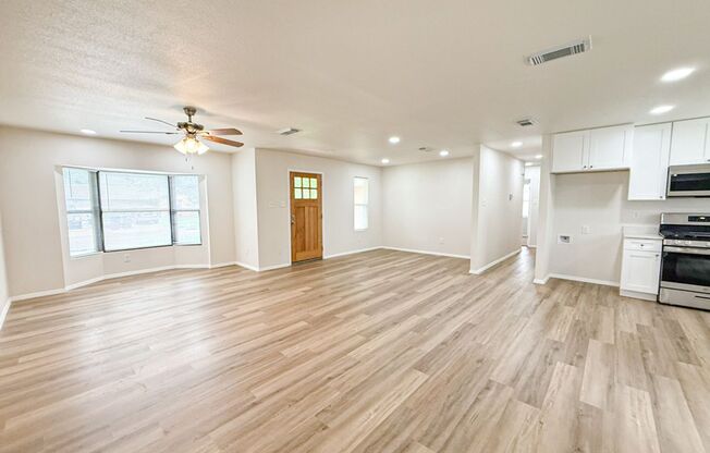Completely and newly remodeled home ready for immediate move in!