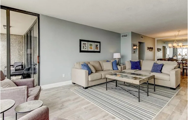 LONG TERM - FULLY FURNISHED 2/2 Open water views! Available 7/1/2025