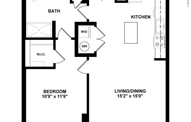 1 bed, 1 bath, 788 sqft, $3,125, Unit 231