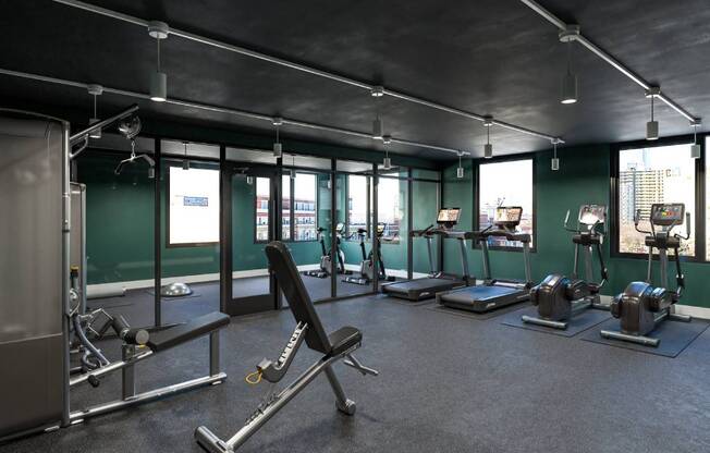 Fitness Center at 23rd Place Apartment, Chicago, IL