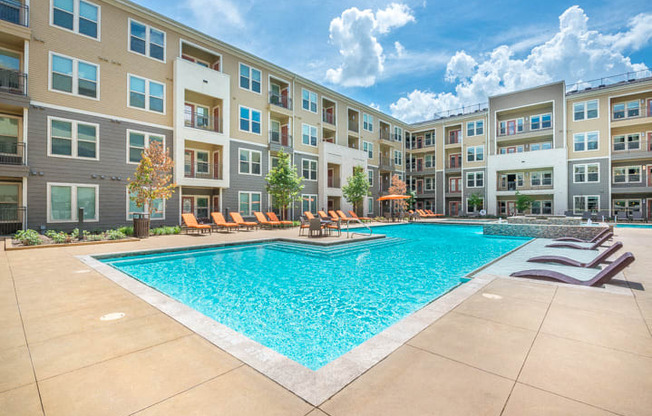 Resort Inspired Pool at Aviator West 7th, Fort Worth, TX