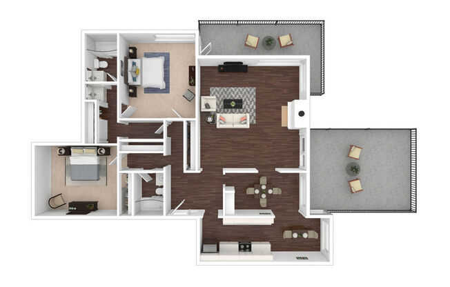 2 beds, 2 baths, 1,690 sqft, $3,515