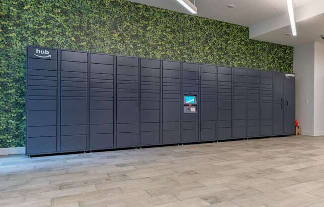 Amazon HUB Parcel Lockers at The Whit Apartments, Indiana, 46204