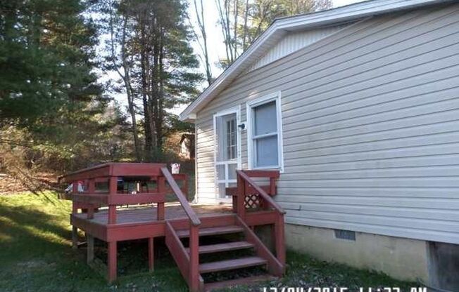 2 Bedroom 1 bath Duplex