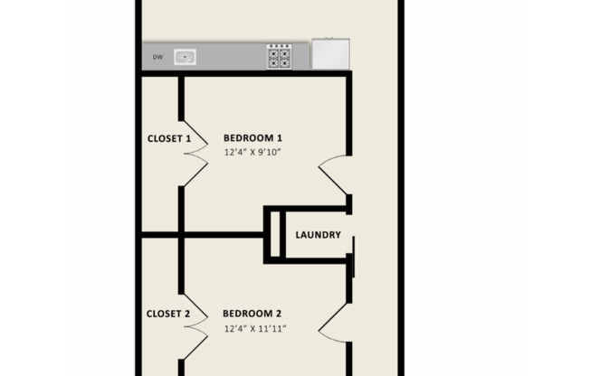 2 beds, 1 bath, 995 sqft, $2,204.1, Unit 331